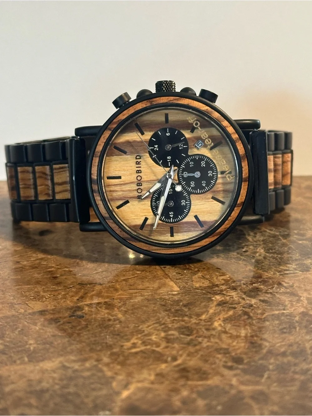 BOBO BIRD P09-1 Chronograph Watch - Picture 6 of 7